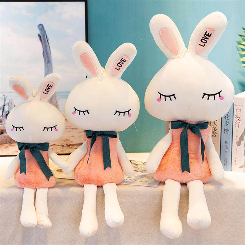 宝宝流氓韩国创意结婚可爱小白兔子毛绒玩具女生绒布活动少女心在类目 玩具/童车/益智/积木/模型, 毛绒布艺类玩具中 - 来自Buy2taobao.com提供专业的淘宝代购服务