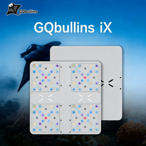 GQbullins iX 超薄LED灯 150W/165W 海水鱼珊瑚灯全光谱智能控制