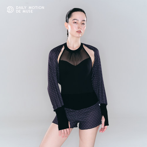 DMDM缪丝 【提花波点系列】亲肤透气可机洗护肩/短裤芭蕾