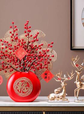 乔迁之喜新居布置装饰礼品家居客厅电视柜酒柜玄关鹿摆件乔迁礼物