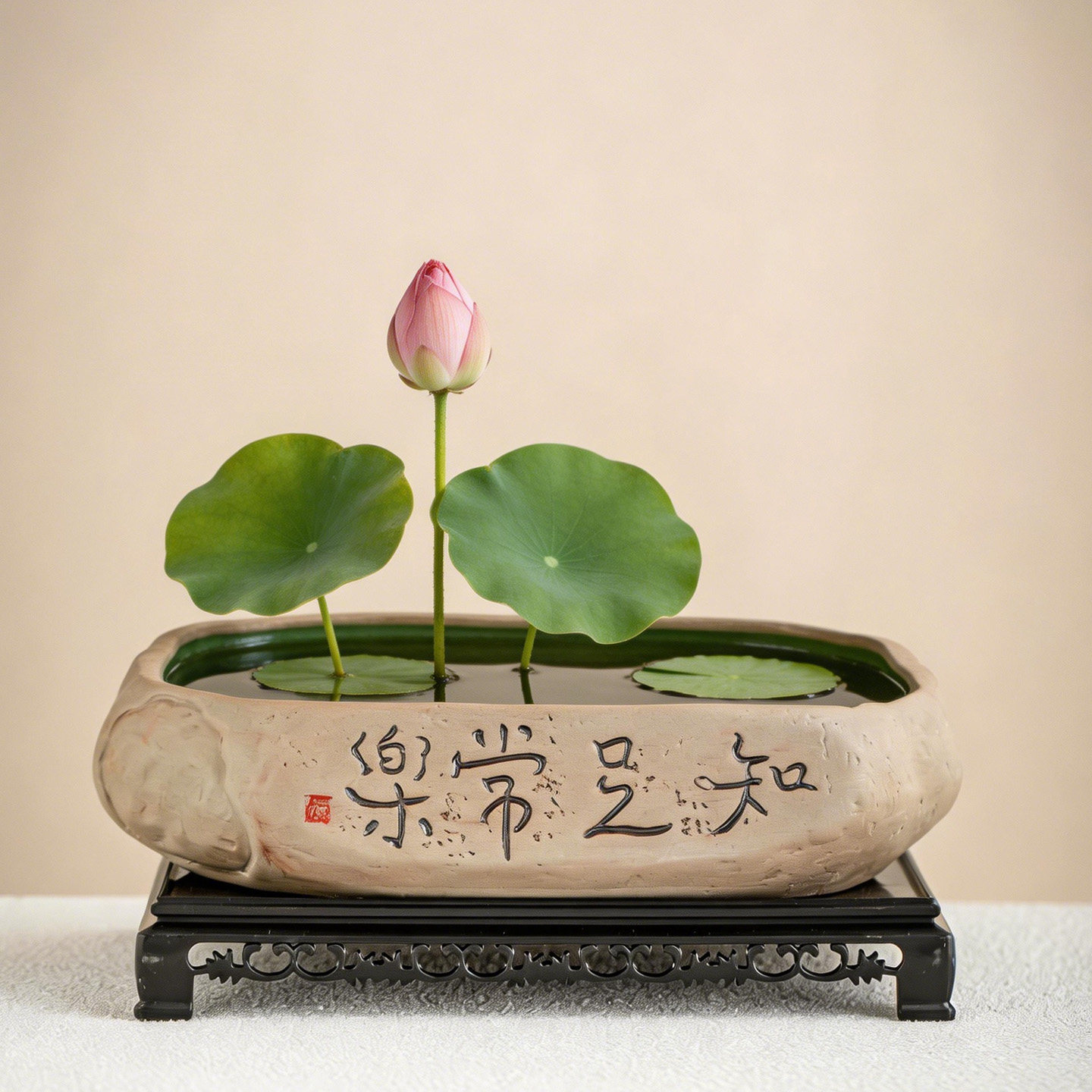 铜钱草碗莲家用水培盆水养植物器皿一叶莲水仙花大口径无孔花盆