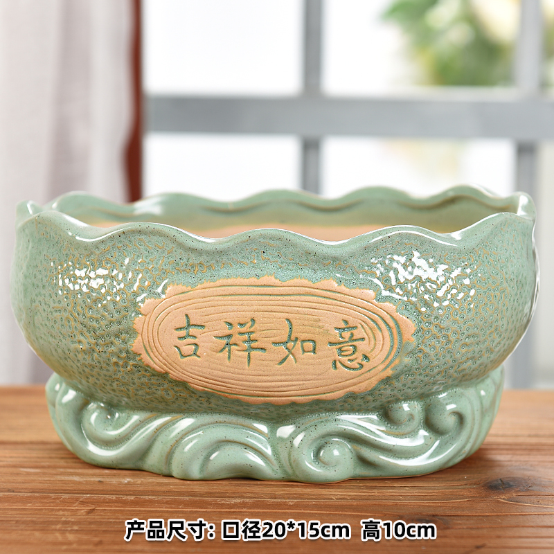 多肉花盆陶瓷大号植物创意