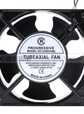 全新PROGRESSIVE 12038 PA123823HBL 220V 0.12A 电焊机电柜风扇