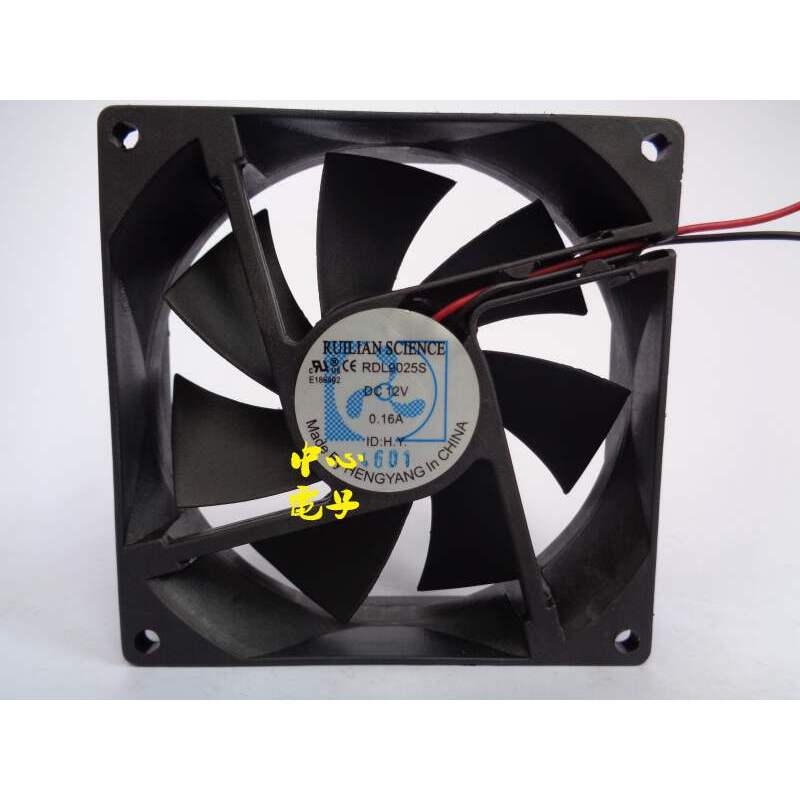 原装欣瑞联 9025 RDL9025S DC12V 0.16A 超静音机箱电源冰箱风扇