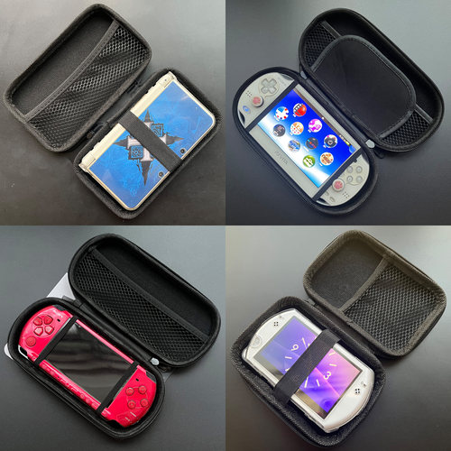 new3ds收纳包psp保护包pspgo拉链包psv2000硬包psv1000保护收藏包