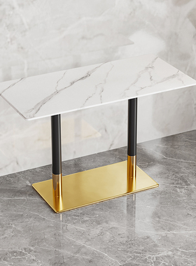 轻奢咖啡厅商用餐桌奶茶甜品店洽谈快餐休闲接待酒吧定制小圆桌