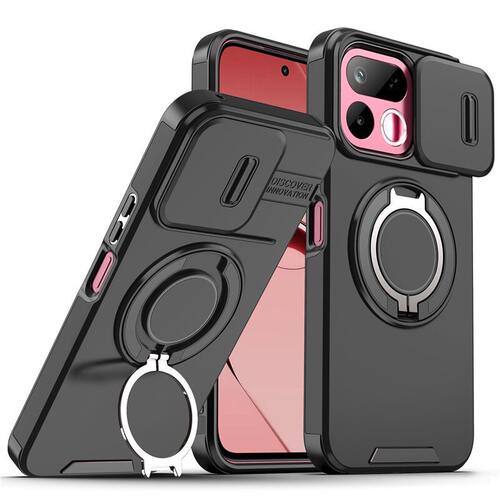 适用OPPO A6 Pro Magsafe Magnetic Wireless Charging Armor Case推窗手机壳Reno13 pro防摔14支架保护套13F