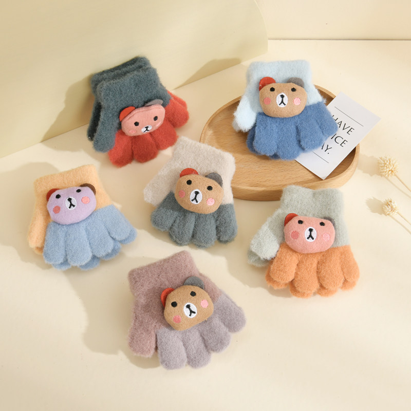 1一3岁儿童手套毛绒婴儿宝宝五指宝宝针织冬季防冻寒6岁小童手袜,童装/婴儿装/亲子装,手套,淘宝优惠券,粉丝福利购,淘宝优惠卷