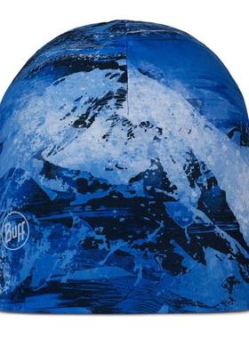 代购Buff男士帽子保暖防风蓝色弹性冬季户外针织帽爆款运动
