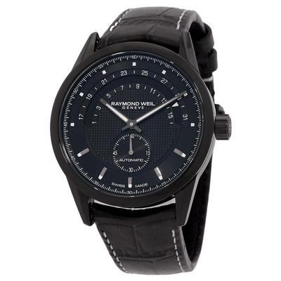 代购Raymond weil雷蒙威女士腕表自动夜光日期小秒针皮带钢壳