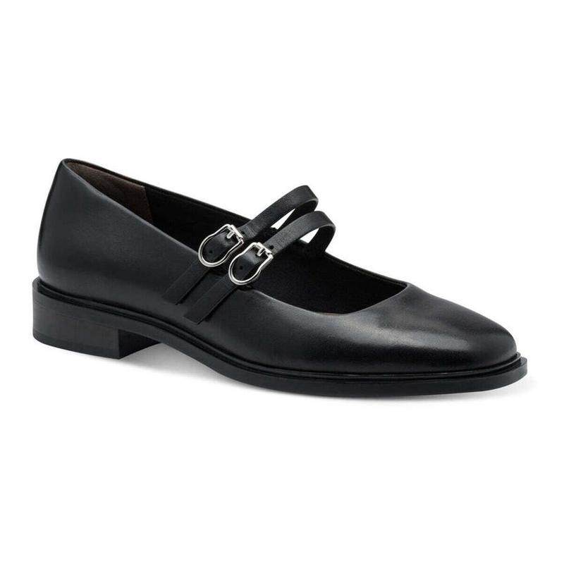 代购Tamaris女士玛丽珍鞋透气软底轻便舒适黑色双扣带方头低跟,女鞋,时尚休闲鞋,淘宝优惠券,粉丝福利购,淘宝优惠卷