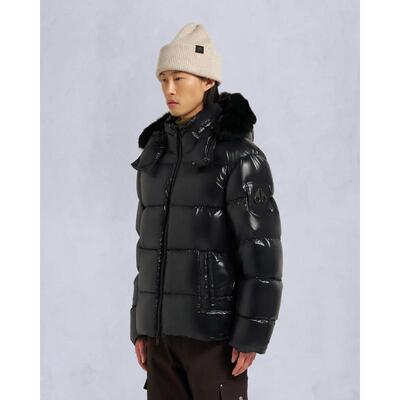 代购MOOSE KNUCKLES慕斯纳可兹男士羽绒服保暖防风防水抗寒亮面