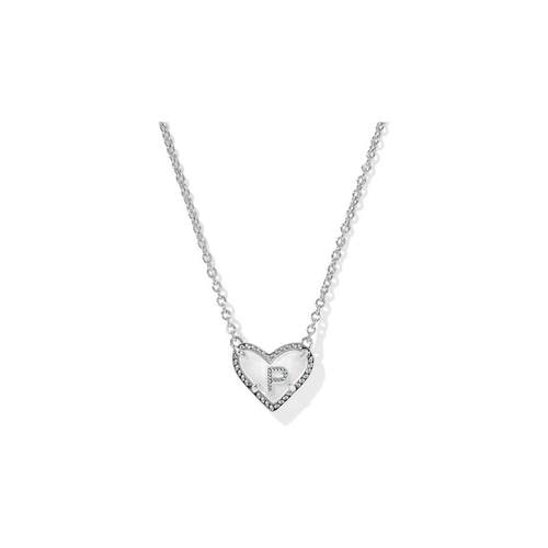 代购Kendra Scott女士项链简约优雅精致百搭心形字母P珍珠母镶嵌