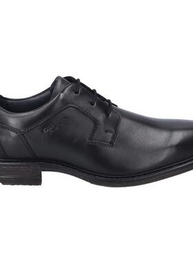 代购JOSEF SEIBEL男士正装皮鞋耐磨防滑舒适透气黑色系带尖头