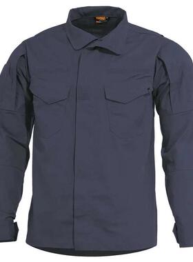 代购PENTAGON男士户外衬衫防水防风耐磨战术衬衫长袖翻领