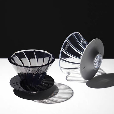 槽树脂滤杯手冲咖啡过滤杯