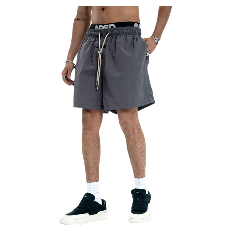 夏季新款美式潮牌高街宽松运动休闲国潮短裤男,男装,短裤,淘宝优惠券,粉丝福利购,淘宝优惠卷