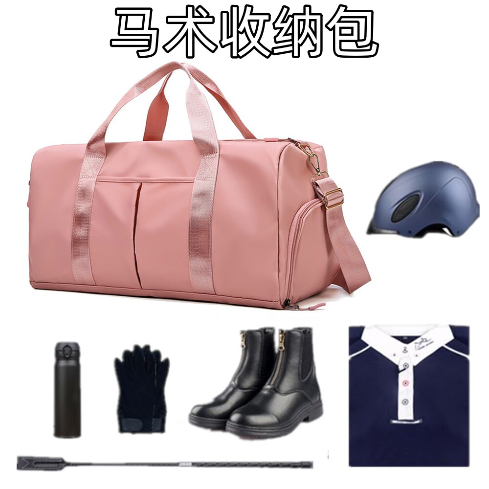 马术装备收纳包成人儿童男款女款防水骑马训练包骑士包头盔包通用图片