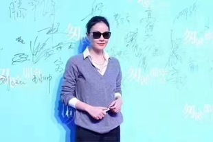 小猫儿美国代购 Equipment灰色V领纯羊绒针织王菲同款毛衣 直邮