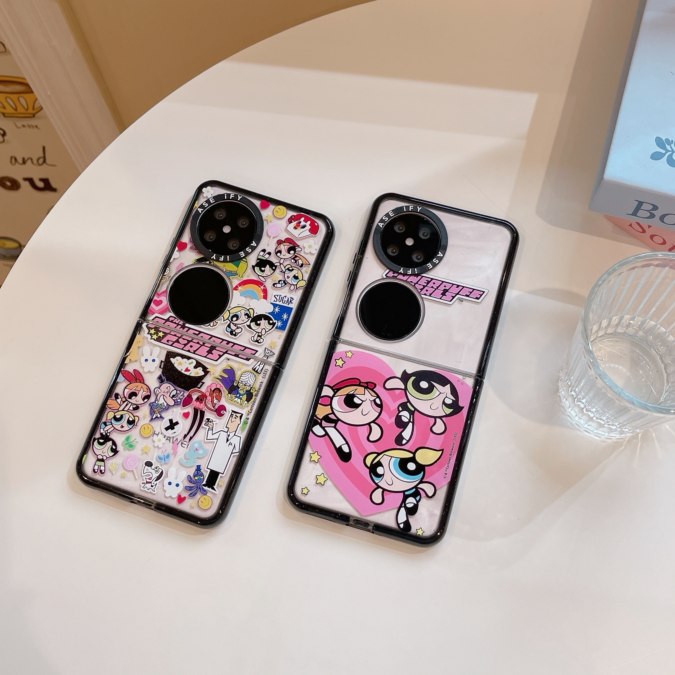 CASETi 飞天小女警 华为新款折叠机Pocket2手机壳适用HUA WEI Pocket2情侣卡通保护套