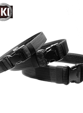 ESKI户外作战腰带男士多功能快拔腰带帆布腰带