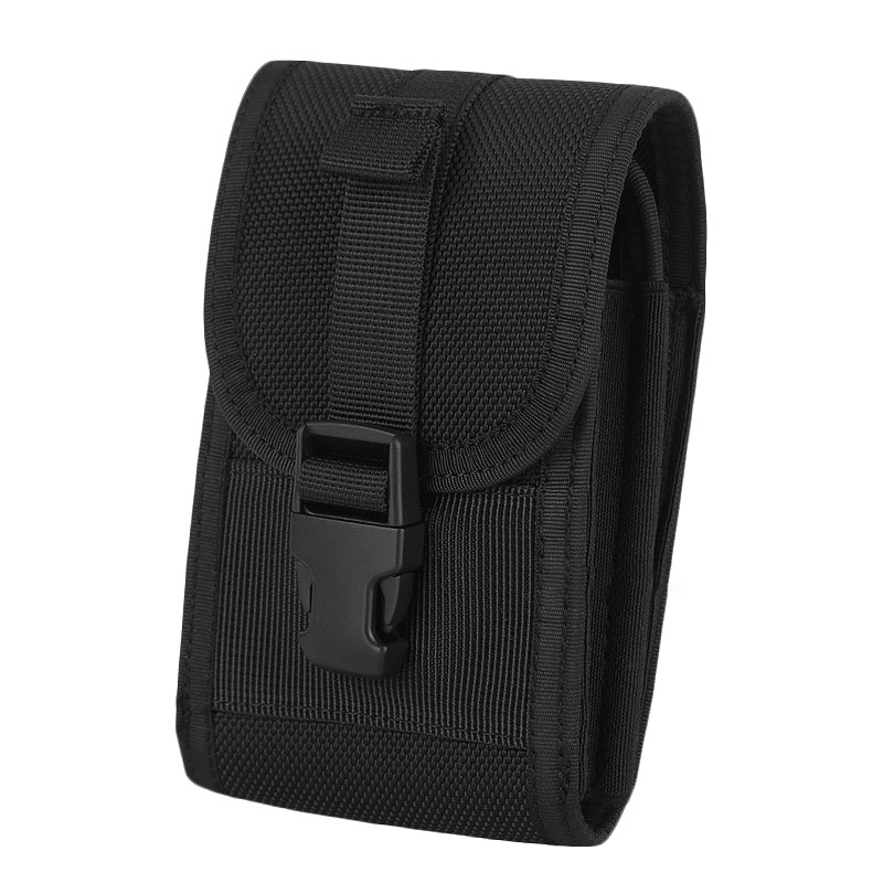 ESKI正品多功能穿腰带手机包黑色