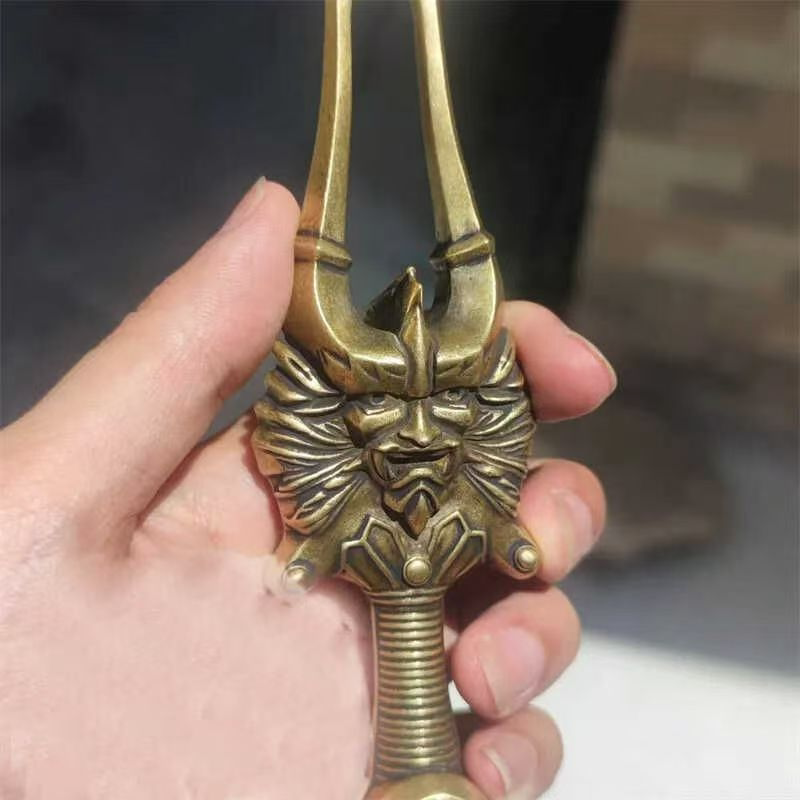 创意假面骑士响金属音叉可以敲击出共振声动漫周边复古精致礼物