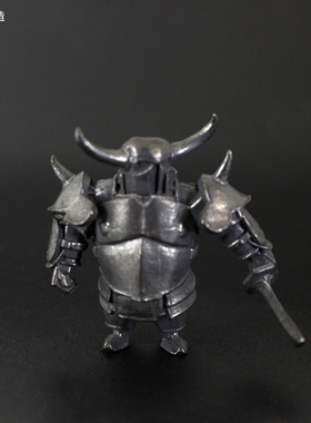 黄铜做旧部落冲突家居摆件铠甲