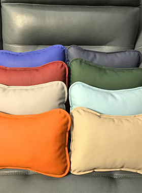 按摩枕头门诊床用方枕头耐压回弹性好皮革枕头美容床头枕PT枕康复