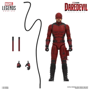 现货正版Marvel legends夜魔侠重生美剧Daredevil 孩之宝6寸可动