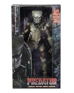 NECA18寸LED发光丛林铁血战士P1铁血可动人偶模型人偶 现货正版