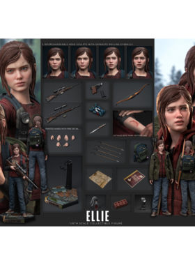 预定定金LIMTOYS S+系列 最后生还者 艾莉 LS+02手办模型