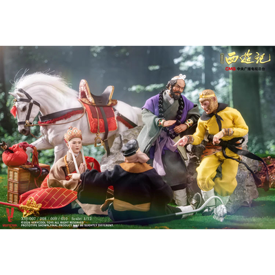 预售 VERYCOOL 86版《西游记》1/12 唐僧/孙悟空/猪八戒/沙僧