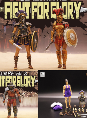 现货XesRay角斗士荣耀之战塞西亚 贝蕾妮斯 色雷斯人人偶模型