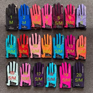 春夏新款户外登山手套男女款防滑弹力速干骑行钓鱼可触屏全指透气