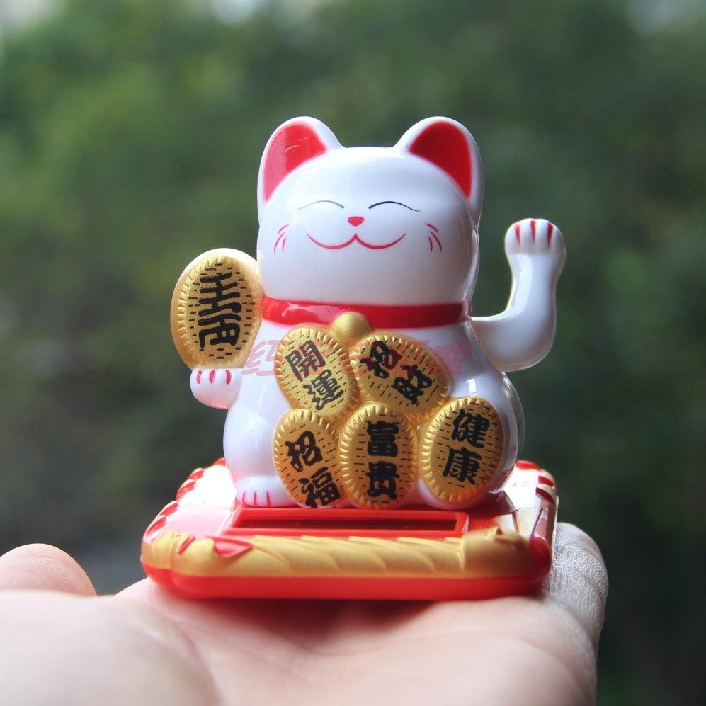 招财纳福招财猫卧室办公开业前台