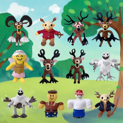 森林里的99个夜晚游戏同款玩偶