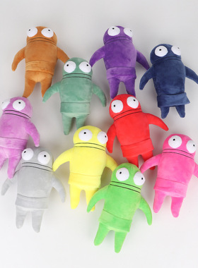 repo回收行动游戏周边玩偶挂件邮筒人邮箱人恐怖搞怪公仔娃娃抱枕