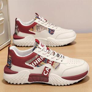 禾物甄选阁男鞋2026新款厚底增高皮面时尚百搭运动软底舒适休闲鞋