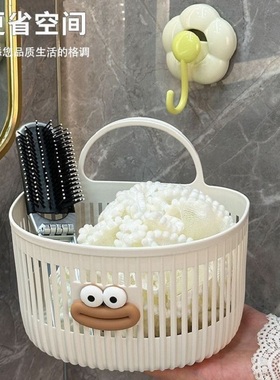 多功能小挂篮卫生间浴室废弃洗脸巾收纳筐厨房宿舍床边壁挂式吊篮