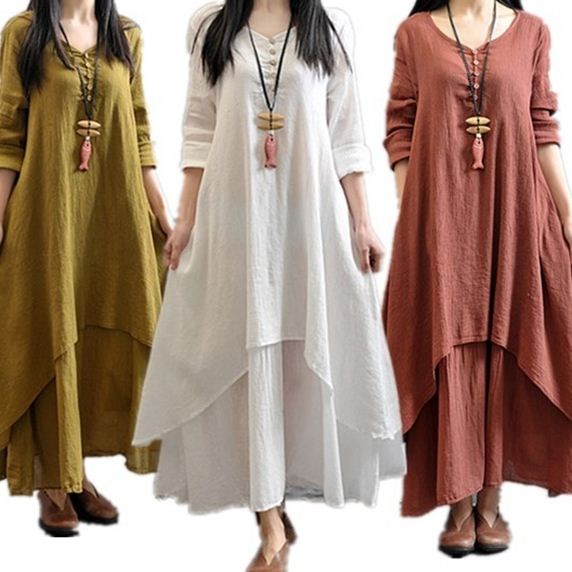 plus-size fashion summer women dress loose ladies dresses女