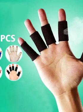 10pcs Nylon Finger Sleeve Support Thumb Brace Protector