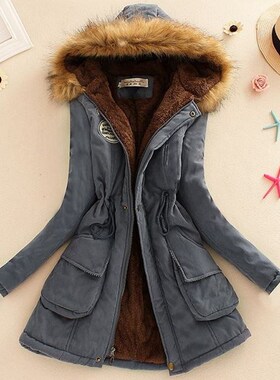 2018 women cotton clothes winter jacket ladies coats fur new