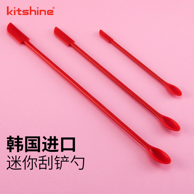 韩国进口硅胶刮刀空瓶勺