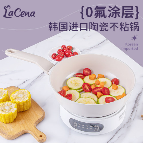 LACENA陶瓷覆层0氟不粘炒锅