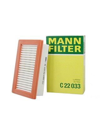 曼牌空滤适用SMART Fortwo Forfour 0.9T 1.0L空气格滤芯C22033/1