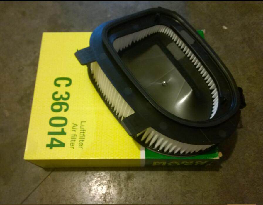 宝马柴油空气滤芯C36014适宝马X3 X5 X6 2.0T 20d 30d 40d