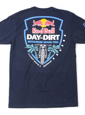 FASTHOUSE红牛夏季短袖T恤透气速干衣休闲赛车服越野摩托车机车服