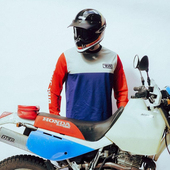 越野服摩旅赛车速干衣T恤机车服 摩托车骑行服男透气长袖 夏季 新款