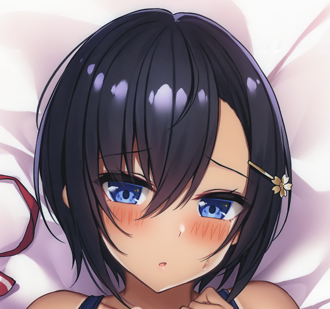 xe 褐色競泳水着ちゃん 竞技泳装 等身抱枕靠枕h睡枕半身定制礼物